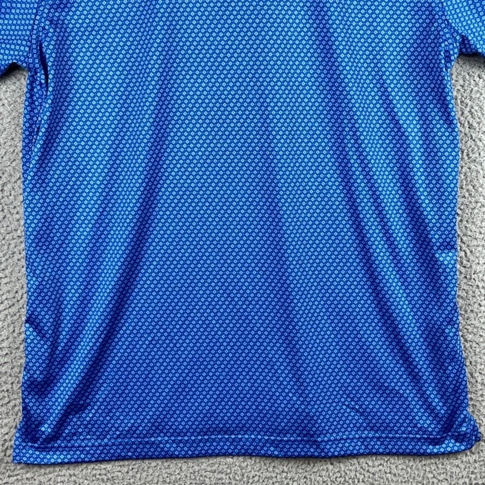 Lot of 2 - Donald Ross Golf Polo Shirt Mens Small Blue Geometric AOP Performance - Picture 9 of 16